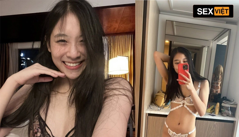 Minh Anh lộ clip dáng ngon cặp vú xinh quyến rũ